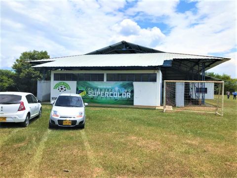 bodega complejo deportivo en venta cascajal cali km13