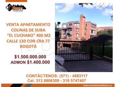 *VENTA PERMUTA APTO 400 M2 COLINAS