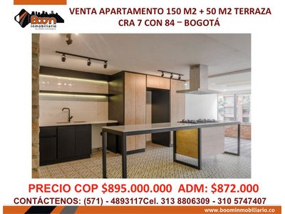 **VENTA APTO REMODELADO CRA 7 CON 84