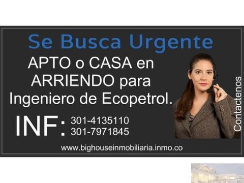 se busca arriendo apto