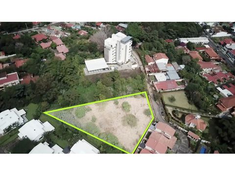 terreno 3405m2 alta densidad de altura san rafael escazu