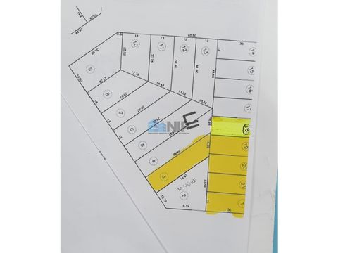 vendo 6 terrenos juntos que totalizan 2158 m2 en nemby