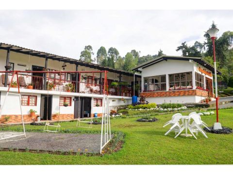 en venta hotel campestre via termales santa rosa