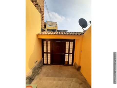 vendo casa en por makro y parque las piramides retablo comas 190000