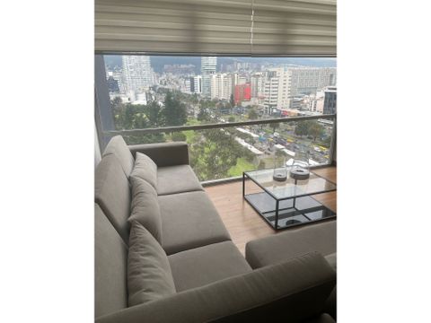 lofts de arriendo en quito amoblado sector parque la carolina