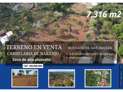 terreno en candelaria de naranjo
