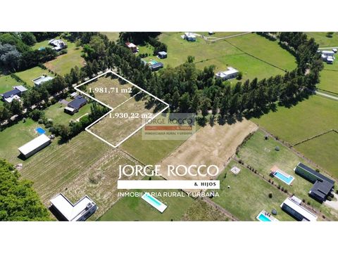 2 lotes en barrio de chacras estancia malvinas ii en brandsen