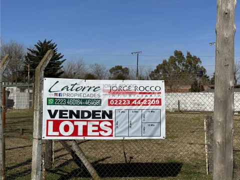 venta de 2 lotes en barrio republica