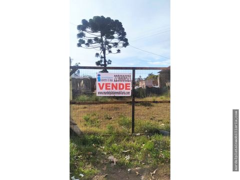 lote 432 m2 sobre av arturo alio y maipu esquina