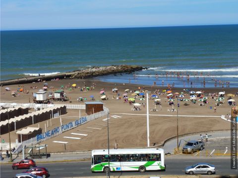 alquiler por temporada dos ambientes con cochera vista al mar