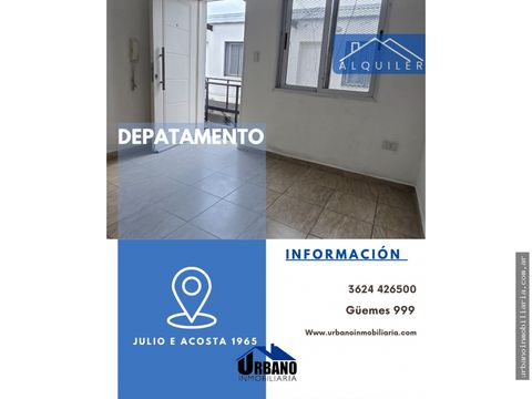 julio e acosta 1965 departamento 1 dormitorio