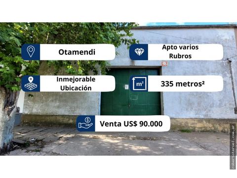 se vende galpon en otamendi en inmejorable ubicacion