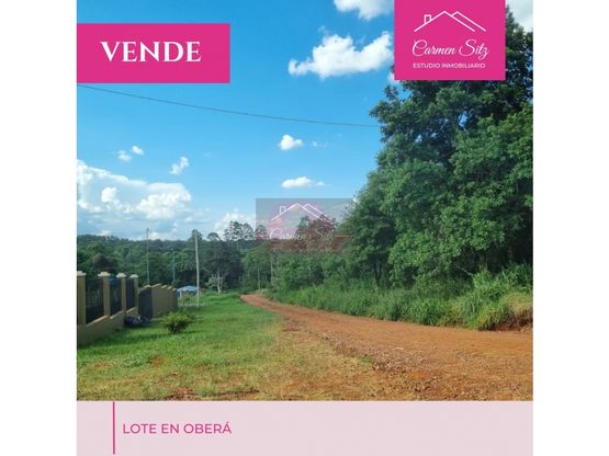 Terrenos a la venta a 700 m de las Termas en Oberá