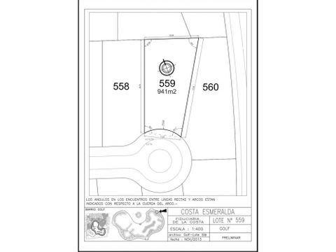 golf ii 559 costa esmeralda lote venta