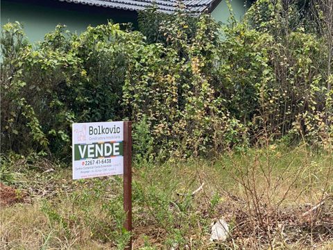 lote en venta en mar de ostende