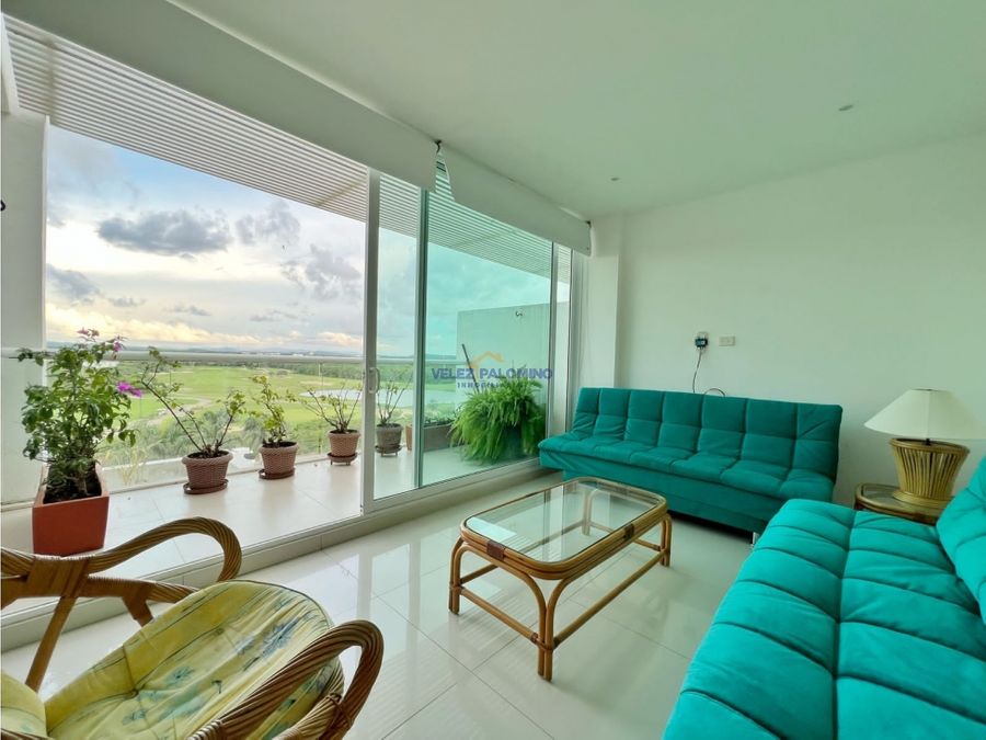 apartamento duplex en zona norte karibana beach golf cartagena