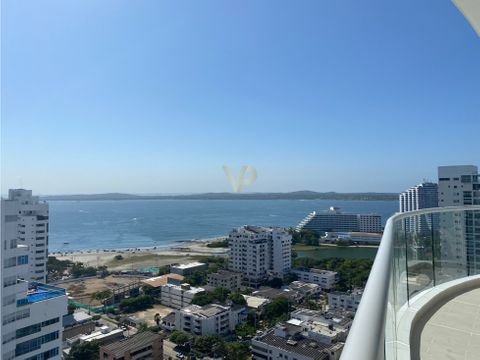 apartamento en bocagrande edificio aquarela bocagrande