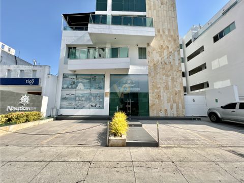 edificio comercial con apartamento duplex en manga