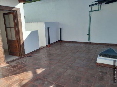 ph 2 amb con patio terraza y quincho reciclado sin expensas