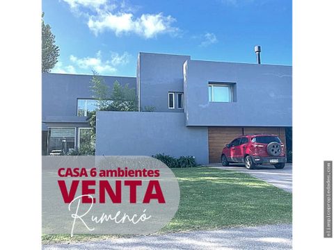 venta casa 6 amb en barrio privado rumenco mdp