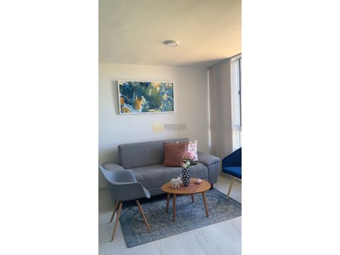 apartamento amoblado en alquiler en alameda del rio