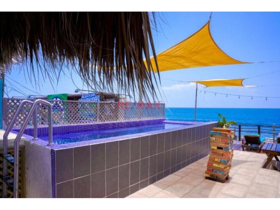 hermoso hotel en playa monterrico