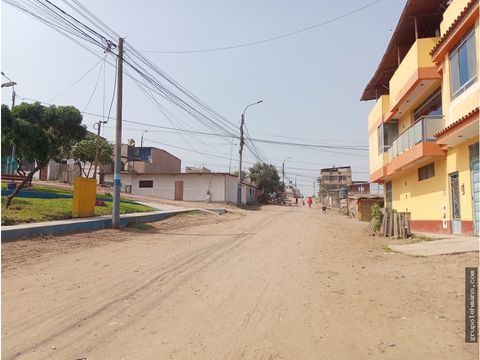 se vende terreno pachacutec ventanilla 120 m2 paradero vc