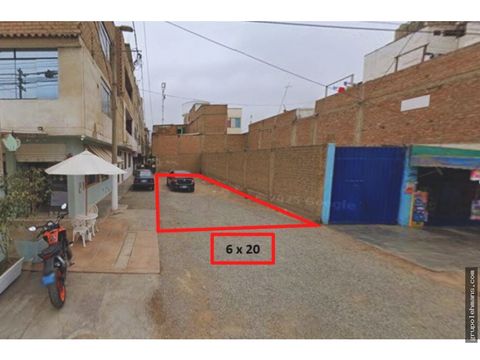 se vende terreno urb santo domingo 3ra et carabayllo 120 m2