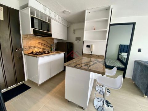 se renta hermoso apartamento amoblado en pinares