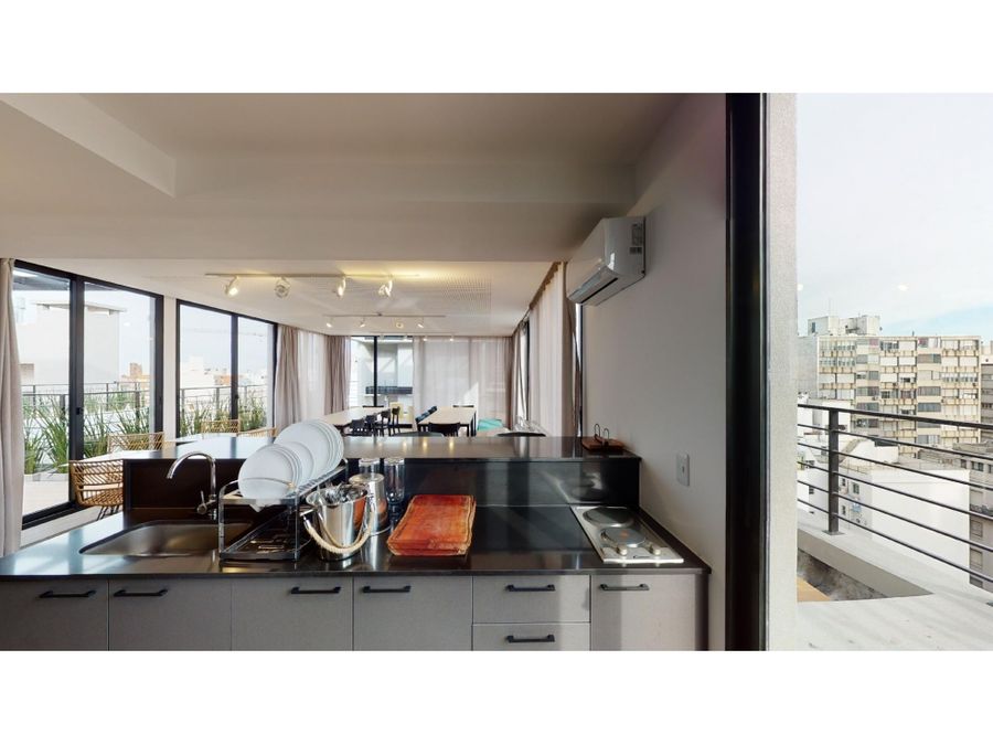 cordon sur 2 dormitorios en venta a estrenar piso alto balcon