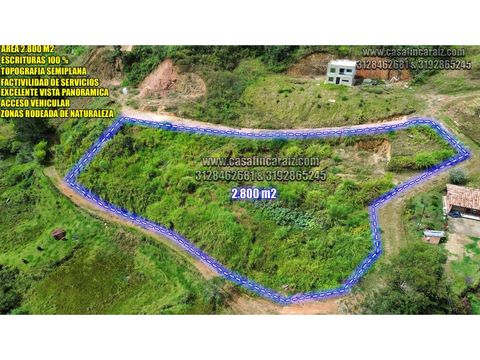 lote semiplano con escrituras 100 en el santuario vrd el salto