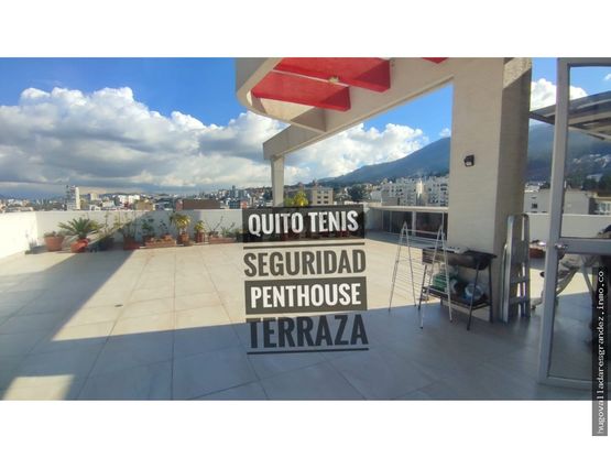 EN VENTA Penthouse QUITO TENIS, seguridad 24hs, HERMOSA VISTA