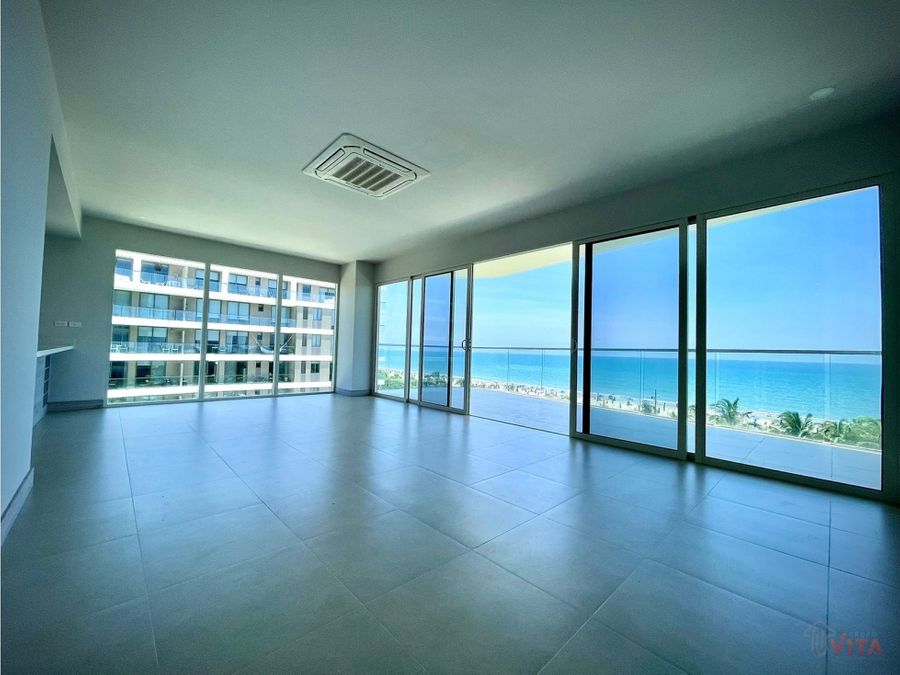 en venta espectacular apartamento con vista al mar en seerena del mar