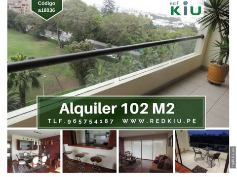 a18036 alquiler departamento san isidro 102m2 2hab