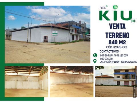 i025001 venta terreno calleria