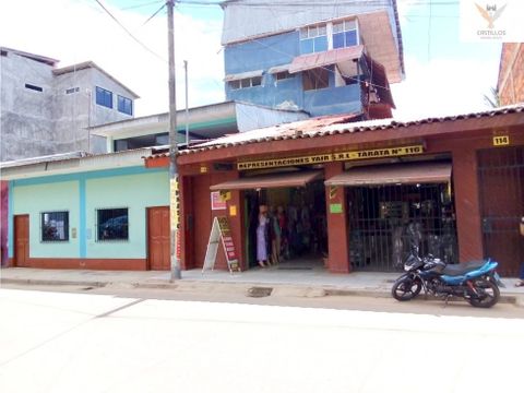 se vende local comercial vivienda en yurimaguas