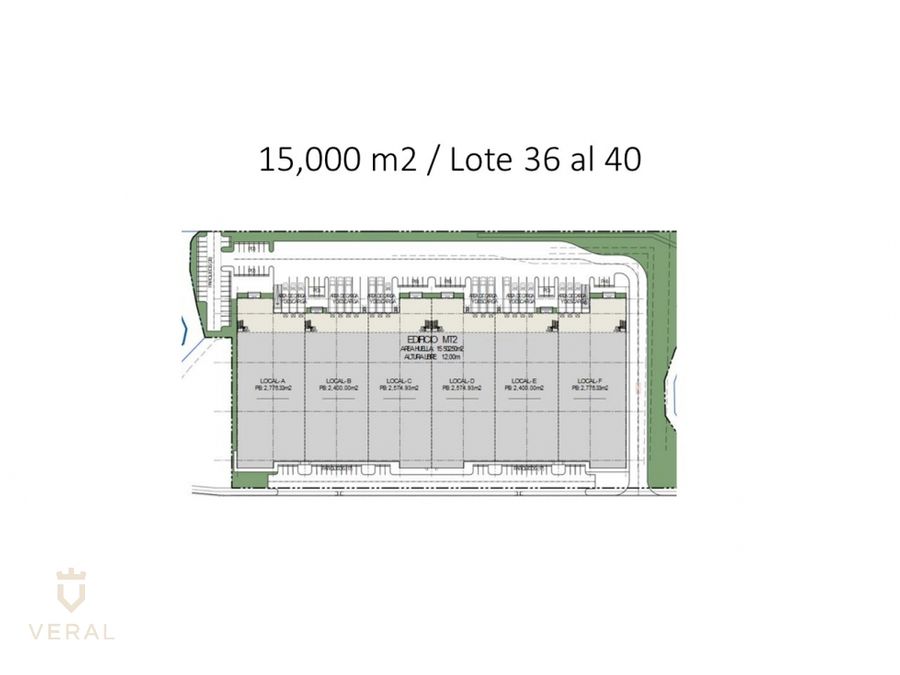 terrenos en parque industrial tocumen desde 4081 m2 a 245m2