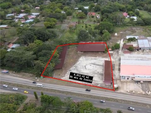 se vende terreno comercial en villa carmen capira