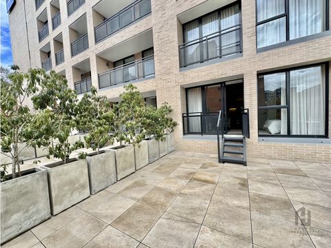 estrena apartamento amoblado con terraza