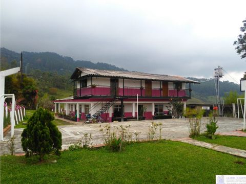 casa campestre con vista panoramica