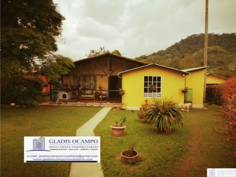 casa campestre para la venta via termales