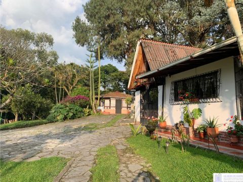 casa campestre para la venta con cabanas