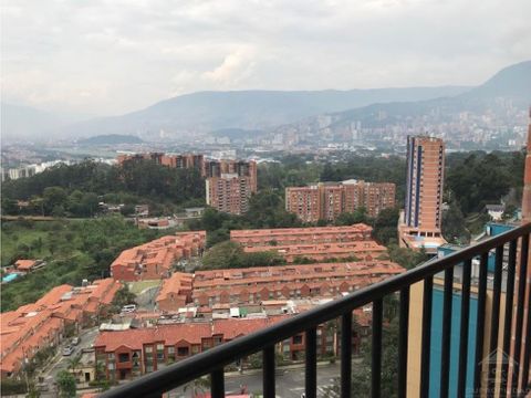 vendo apartamento de 49 m2 piso 16 con vista a ciudad en rodeo alto