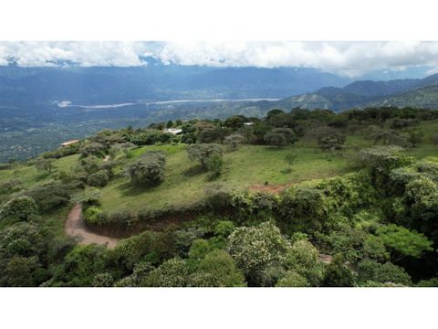 vendo 3 lotes independientes desde 5450 m2 con vista en sopetran