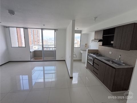 vendo apartamento en unidad cerrada en sabaneta de 51 m2 piso 16