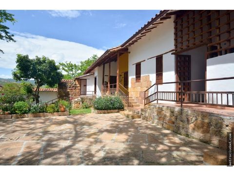 hermosa casa barichara