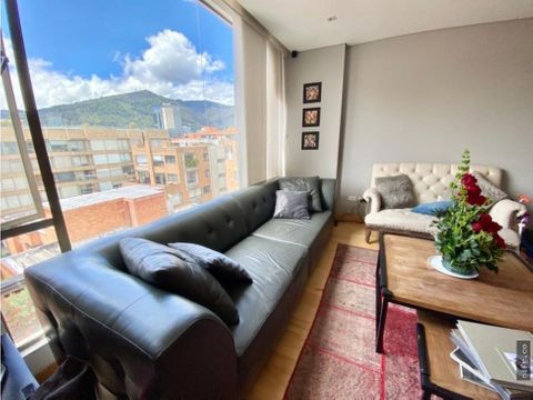 bogota venta apartamento duplex exterior en santa bibiana 200 mts