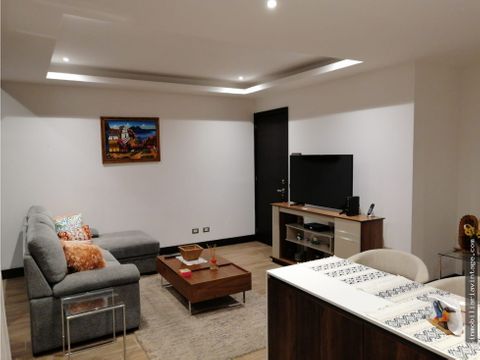 apartamento semi amueblado en venta ubicado en zona 10