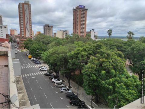 alquilo o vendo dpto en centro de asuncion frente a la plaza uruguaya