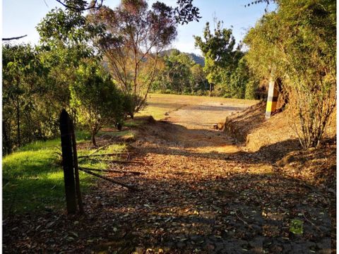 venta lote con 8564 m2 en unidada cerrada la cascada en el retiro